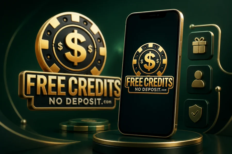 Paparan aplikasi atau laman mudah alih Free Credit No Deposit