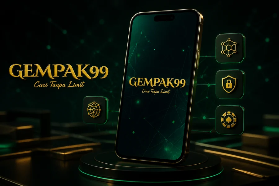 Paparan aplikasi atau laman mudah alih Gempak99