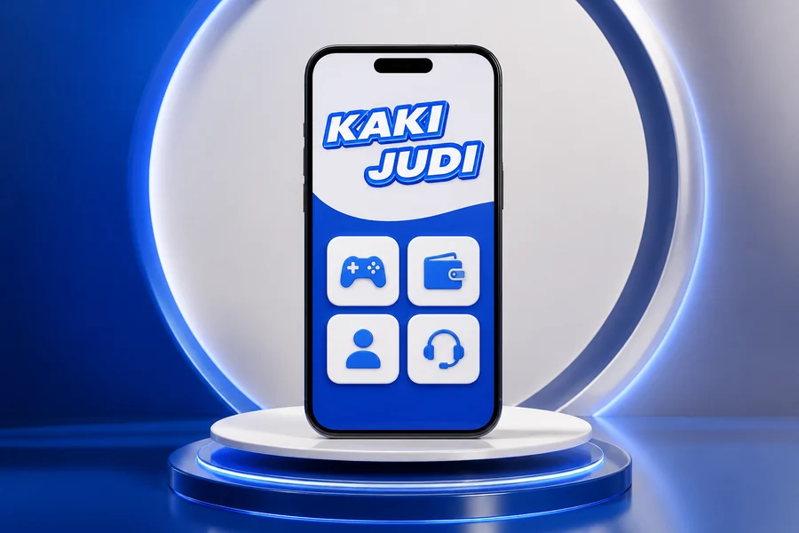 Paparan aplikasi atau laman mudah alih Kakijudi