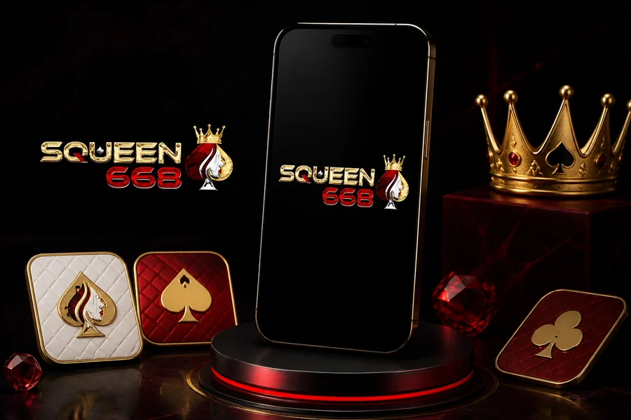 Paparan aplikasi atau laman mudah alih Squeen668