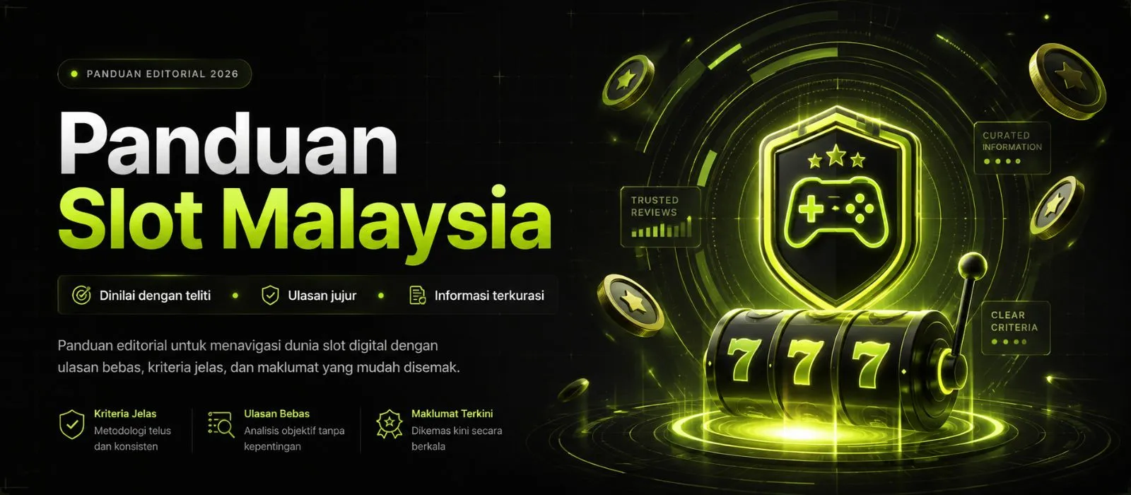 Banner utama panduan Slot Malaysia 2026